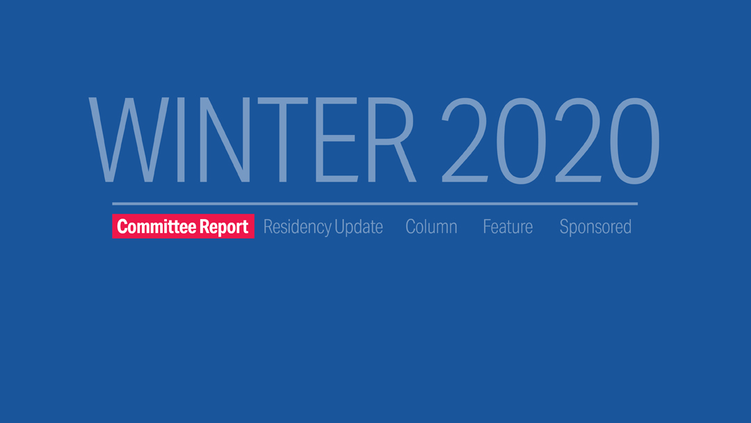 Winter 2020: Pediatric Education Committee