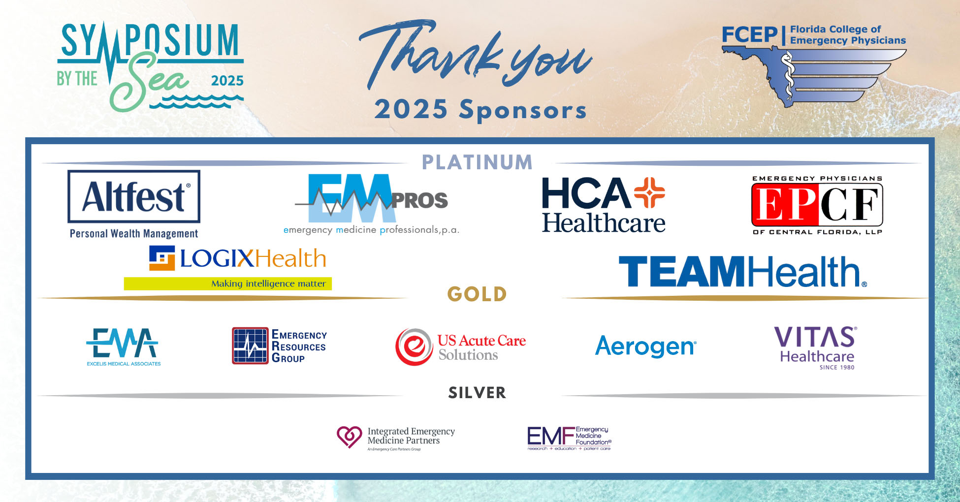 Symposium By The Sea 2025 Sponsors